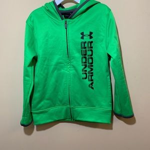 Under armor zip up hoodie